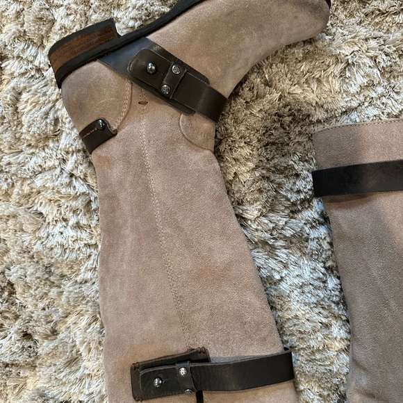 CROWN vintage boot suede EUC 6.5 - Picture 5 of 6